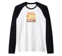L'automne est ma Couleur préférée Manche Raglan