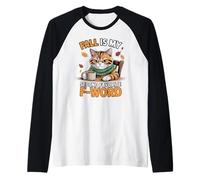 L'automne est Mon deuxième Chat drôle préféré de F Word Manche Raglan