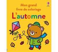 L'automne - Mon grand livre de coloriage - Dès 3 ans - Kate Nolan - Usborne - broché - Document jeunesse