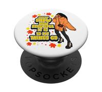 L'automne Nous Montre Combien il est Beau de Laisser Aller Les Choses Femmes PopSockets PopGrip Adhésif