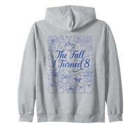 L'automne où J'Ai EU 8 Ans, Joli 8e Anniversaire d'automne Sweat à Capuche