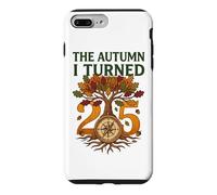 L'automne où J'Ai fêté Mes 25 Ans Vintage Fall Birthday Coque pour iPhone 7 Plus/8 Plus