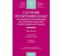 L'autonomie des partenaires sociaux