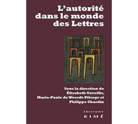 L'autorité dans le monde des Lettres