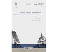 L'autorité des règles de conflit de lois Moya Djoleen (Auteur)