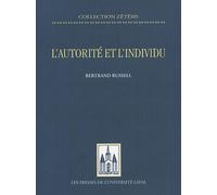 L'autorité et l'individu