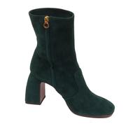 L'Autre Chose - Bottine en daim vert foncé - Femme - Chaussures - Vert - Taille: 36 EU