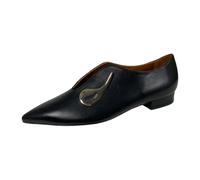 L'Autre Chose - Chaussures en cuir italiennes- Modello: Ldk017 - Femme - Chaussures - Noir - Taille: 35 EU