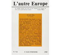 L'autre Europe, numéros 7 et 8 : Les Scythes