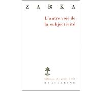 L'autre Voie De La Subjectivité. - Six Études Sur Le Sujet Et Le Droit Naturel Au Xviième Siècle