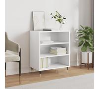 Lauuoeriau Home & Garden,Furniture-Buffet Blanc 57 x 35 x 70 cm Bois d'ingénierie
