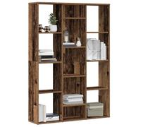 Lauuoeriau Maison & Jardin,Meubles-Séparateurs/Livres Armoire Bois Vieux Bois 100x24x140 cm