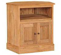 Lauuoeriau Meuble Buffet d'angle 60 x 45 x 60 cm Bois de teck massif
