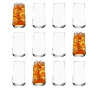 LAV 12x Clair 480ml Lal Verres Highball - Grand Verre Eau Gin Jus Cocktail Buvant Ensemble de Gobelets en Verre