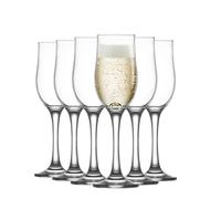 Lav 12x Nevakar Champagne Flûre Vintage Prosecco Sparking Verres de vin 195ml