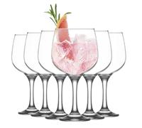 Lav 6x Combinato Gin Lunettes Spanish Copa da Balon Cocktail Goblets 730ml Clear