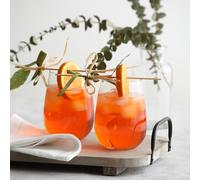 6x Gaia 590ml Extra Grand Verres à Vin sans Pied - Verre Rouge Blanc Rose Pas de Tige Cocktail Party Gobelet à Boire Ensemble-Cadeau - by LAV