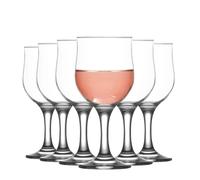 Lav 6x Nevakar Verres de vin Vintage Goblets de style Vintage 320ml Clear