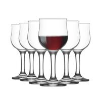 Lav 6x Nevakar Verres Vintage Vintage Vintage Goblets 200ml Clear