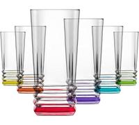 LAV Coral Elegan Set de 6 verres à eau 335 ml