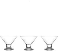 LAV Crema Coupelles à dessert set de 3 - 165 ml, idéal pour les glaces et les desserts