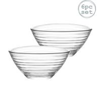 LAV Derin Petits bols en verre pour snacks / dips - 68 ml - paquet de 6