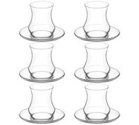 LAV Ensemble de 12 verres à thé "Série EDA" 170 ml
