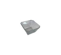 LAV Karen Ensemble de 6 bols en verre - carrés & empilables, 300 ml