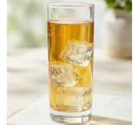 LAV Liberty Lot de 6 verres hauts transparents pour eau, gin, jus, cocktail, 360 ml