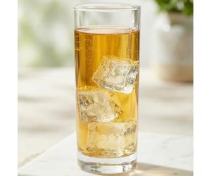 LAV Liberty Lot de 6 verres hauts transparents pour eau, gin, jus, cocktail, 360 ml
