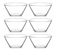 Lav Lot de 6 Coupes en Verre, Bols pour Sauce, Dessert, Entrée, 345 ml