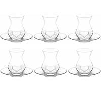 LAV Set de 12 verres à thé "Série Alya", 165 ml (Set de 6 personnes)