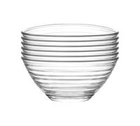 LAV Snack/Service en Verre Moyen Derin Bols - 200ml - Paquet de 12