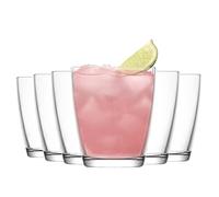 LAV Verres Tumbler à Eau Vega - pour Boissons Non-alcoolisées/jus de Fruits - 340 ML - Lot de 12