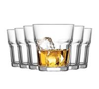 LAV Verres Tumbler à Whisky Aras - pour Whisky on The Rocks - 305 ML - Lot de 12
