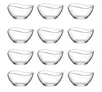 LAV Vira Lot de 12 bols en verre 215 ml