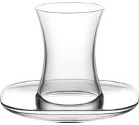 LAV Zen 12 pcs Verres à thé turcs Set de verres à thé Verres à thé Cay Bardagi