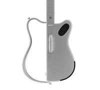 LAVA GENIE Guitare Sampler, Sans Cordes, Des centaines de Préréglages d'instruments, Haut-parleur intégré, Pliable, Amovible, Blanc, 30,5 Pouces