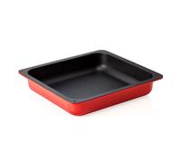 LAVA GN moule à pâtisserie rouge - GN 2/3, Série moules GN 36, Fonte émaillée