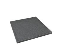 LAVA GRILL Basic 30 x 30 cm Couteau en pierre de lave ETNEA Lissée pour four et barbecue cuisson viande, poisson, légume et pizza