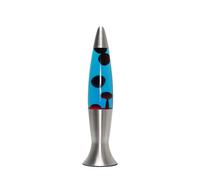 Lava Lampe Tischleuchte Magma 40 CM G9 Rétro Bleu Rouge Avec Source D'Éclaraige