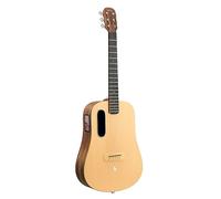LAVA ME 4 Guitare électro-acoustique en épicéa avec système FreeBoost 2.0, guitare intelligente avec sac idéal, câble de données, clé Truss Rod, prend en charge Wi-Fi 2,4 GHz/5G Bluetooth (91,4 cm)