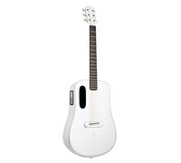 LAVA ME 4 Guitare électro-acoustique en fibre de carbone avec système FreeBoost 3.0, Smart Guitar avec housse de guitare, câble de données, clé de guidon, prise en charge 2,4 GHz Wi-Fi/5G Bluetooth
