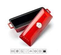LAVA METAL Terrine en fonte - rouge
