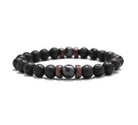 Lava Stone Bracelet Men Natural Moonstone Bead Chakra Bracelet Male Charm Diffuser Bracelets Heren Armband Jewelry Gift-1