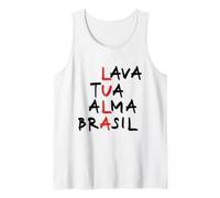 Lava Tua Alma Brasil Lula Brésil Rétro Vintage Débardeur