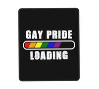 Lavable Tapis de Souris Gaming, Chargement de la Gay Pride Mousepad Bords Cousus Tapis de Souris de Jeu pour PC Souris Ordinateur