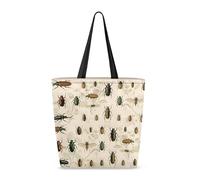 Lavables Sac À Provision Collection Sac D'Épaule Reutilisable Tote Bag Pour Usage, Aux Voyages, Dames, 40X50X15Cm