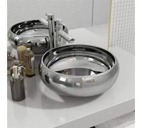 Lavabo 40 x 15 cm Céramique Argenté