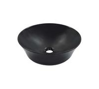 Lavabo 41x12,5 cm Céramique Noir